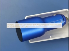 Chargement rapide Chargeur de voiture USB avec connectivité Wifi Boîtier en plastique DC Voltage d'entrée 12V - 24V
